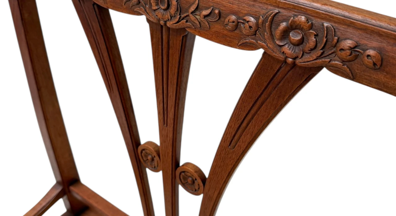 Art Nouveau Armchair with Wicker Seat by H.P. Mutters & Zoon, 1900s